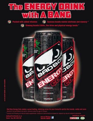 Fully Super-Charged energy drink with the refreshing and original cola taste, #BadBoyEnergyDrink will leave you ready to overcome any obstacle in your day !!!
