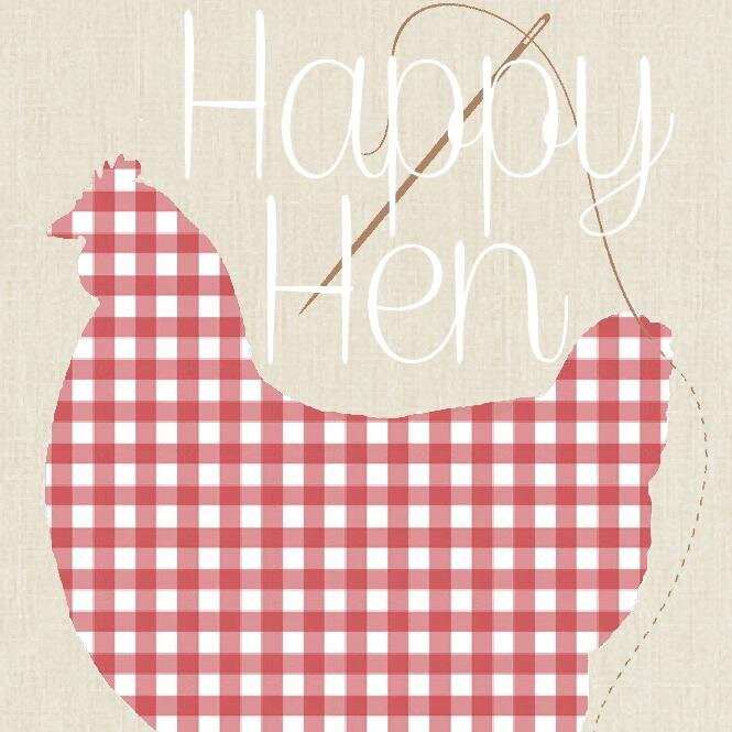 Happy Hen creates hand made products ranging from home decor, handbags, baby products, blankets,and more.
