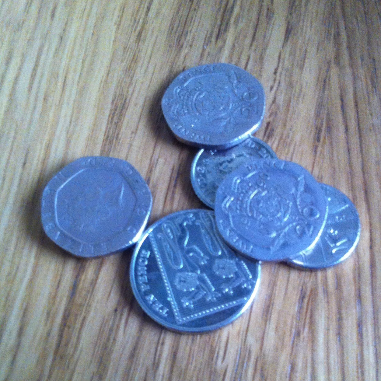 I tip it and the bookie shits it