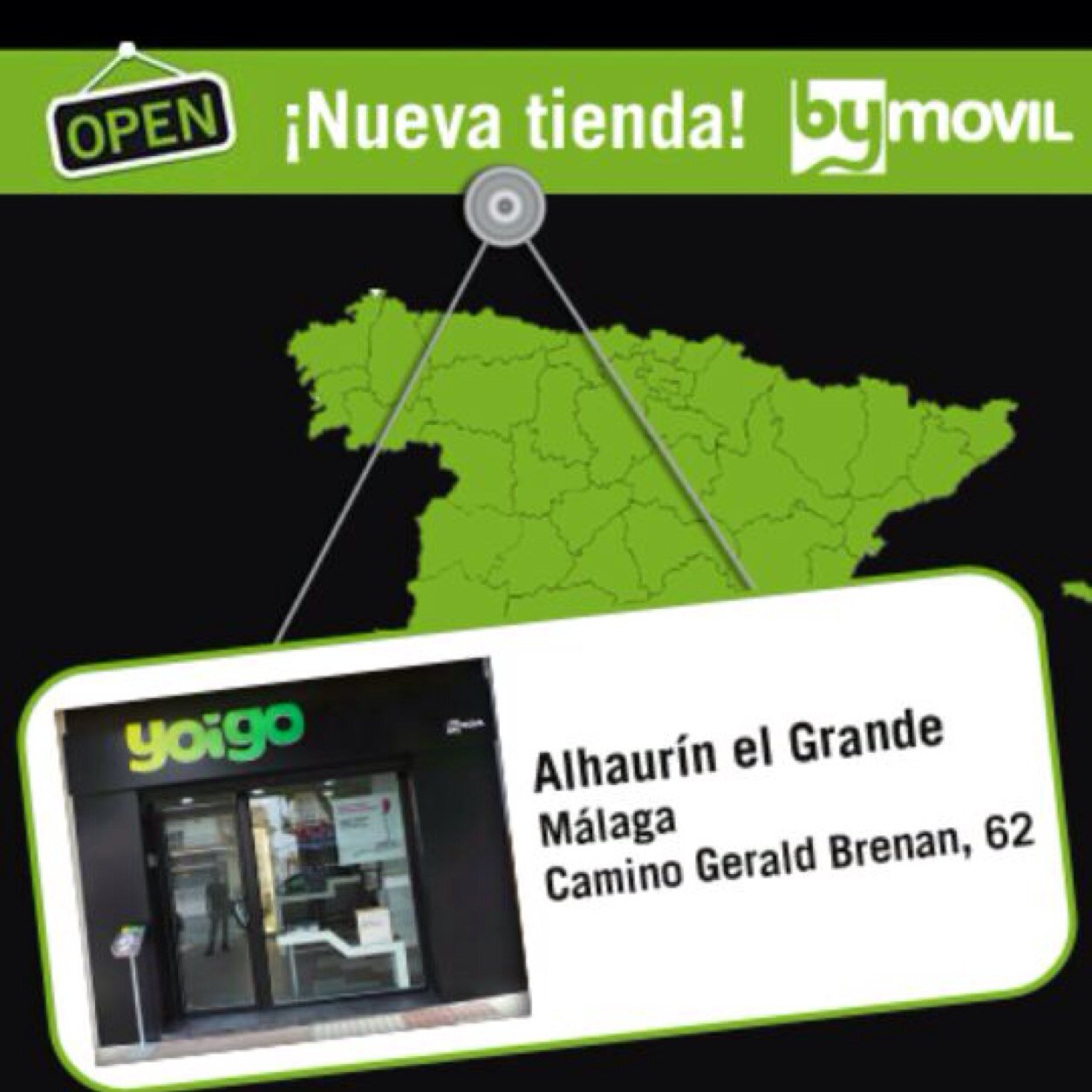 Distribuidor oficial de Yoigo en Alhaurin y con mas de 10 años de experiencia en el mercado de las telecomunicaciones
