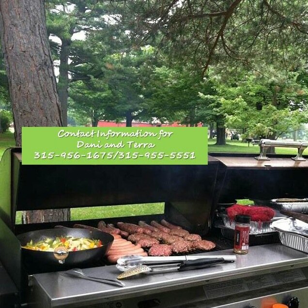 We are a local catering company who cater large and small events. We love outdoor cooking and BBQ's, We will cater to you! Find us at local events as well!