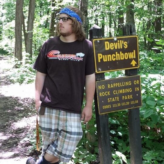 Naturalist in training.