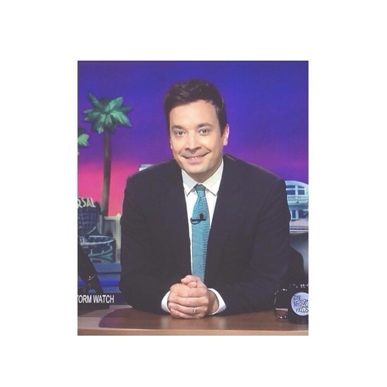 @jimmyfallon followed on 12/17/12.@FallonTonight followed on 11/26/12 Studio 6B