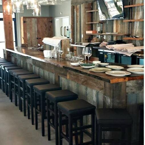 Our restaurant is farm-to-fork, and our menu changes seasonally. Plus, we're here until last call serving drinks and our late night menu.