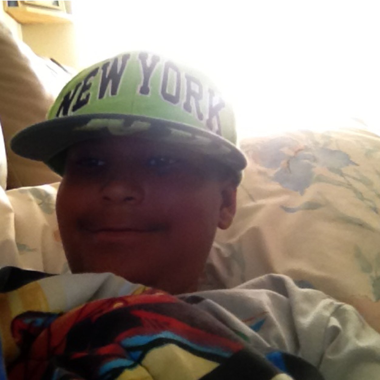 Chilln
On the in the bed