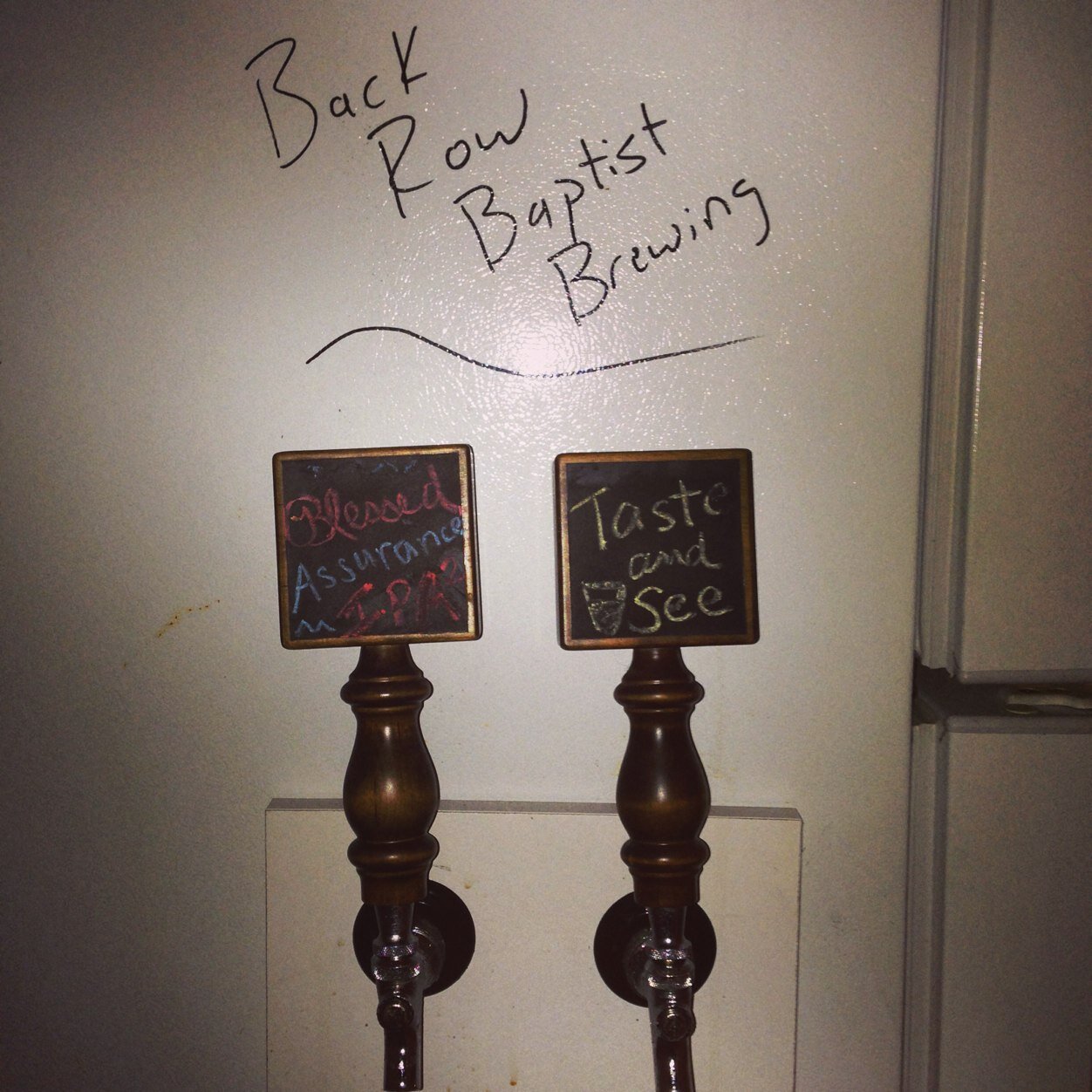 Brewing beer on Saturday...praying for forgiveness on Sunday...the blue hairs are talkin!
