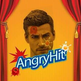 AngryHit  NEW to the app store. AngryHit is a fun and highly addictive app to relieve stress with your boss, family, friends or EX. Get Them Before They Get You