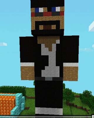 minecraft gamer on PE and im pretty good at it