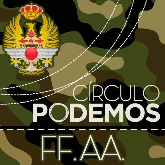 Twitter del Círculo Podemos Miembros de las Fuerzas Armadas. Círculo creado antes de conformarse Podemos como partido para crear propuestas en nuestro gremio.