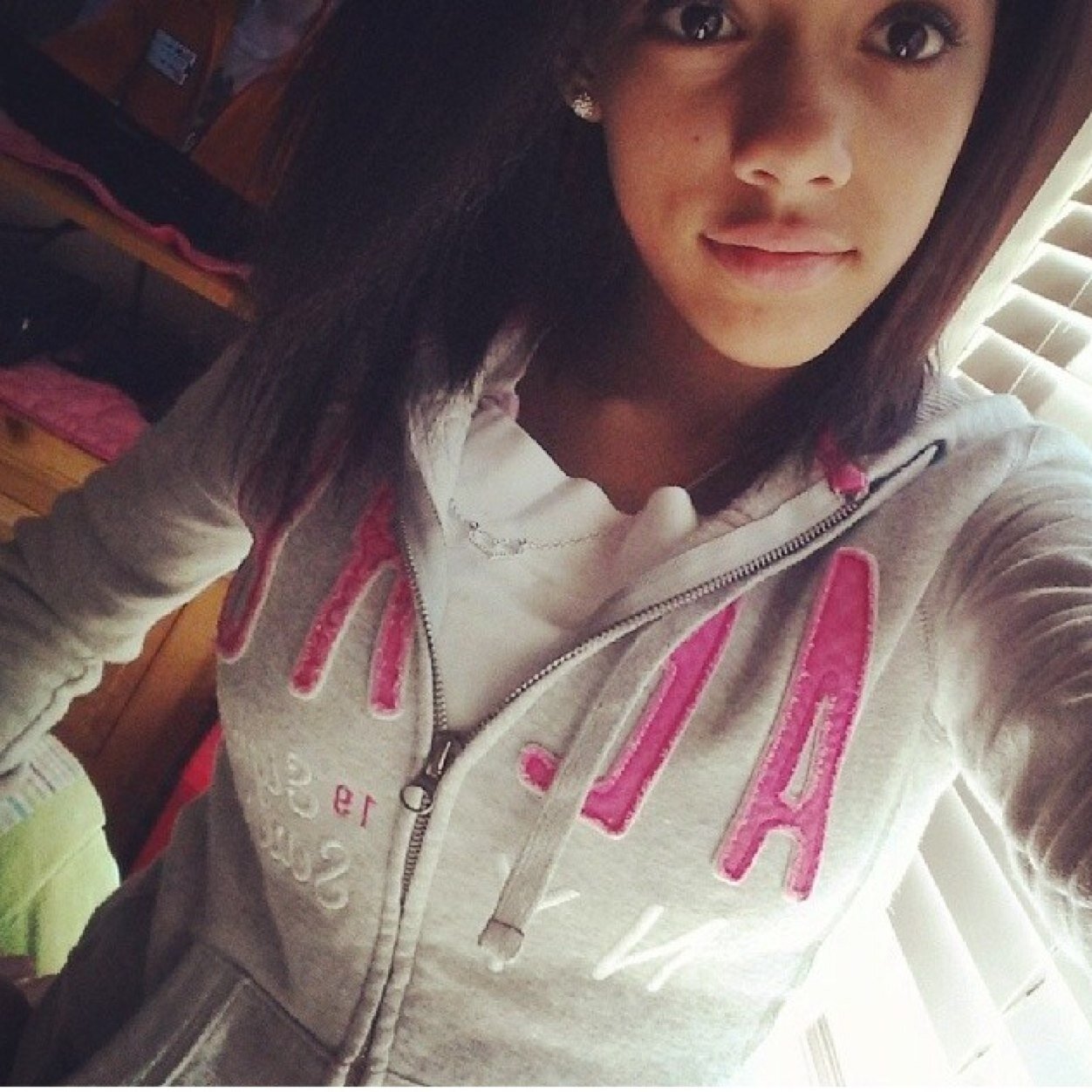 I love playing basketball I'm a cheerleader I'm chill or whatever I'm cute or whatever Yass ! Boo ! Yass !