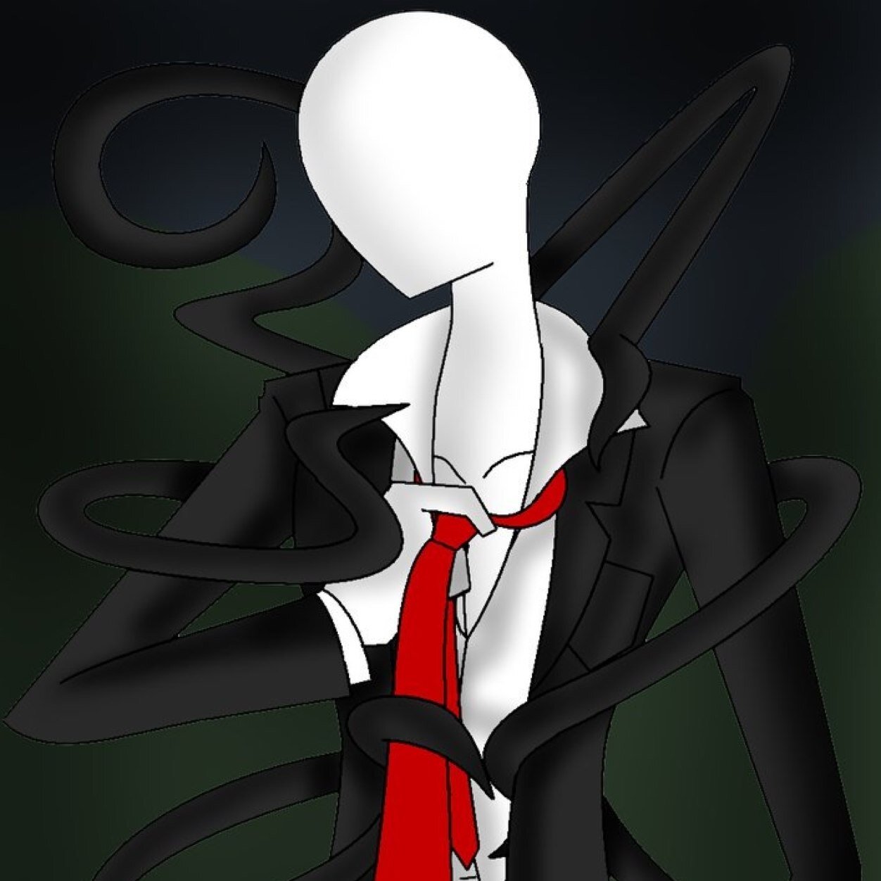 Im SlenderMan and my proxys are @ShyProxy @broken_killer @SoulSuicide …Behind You