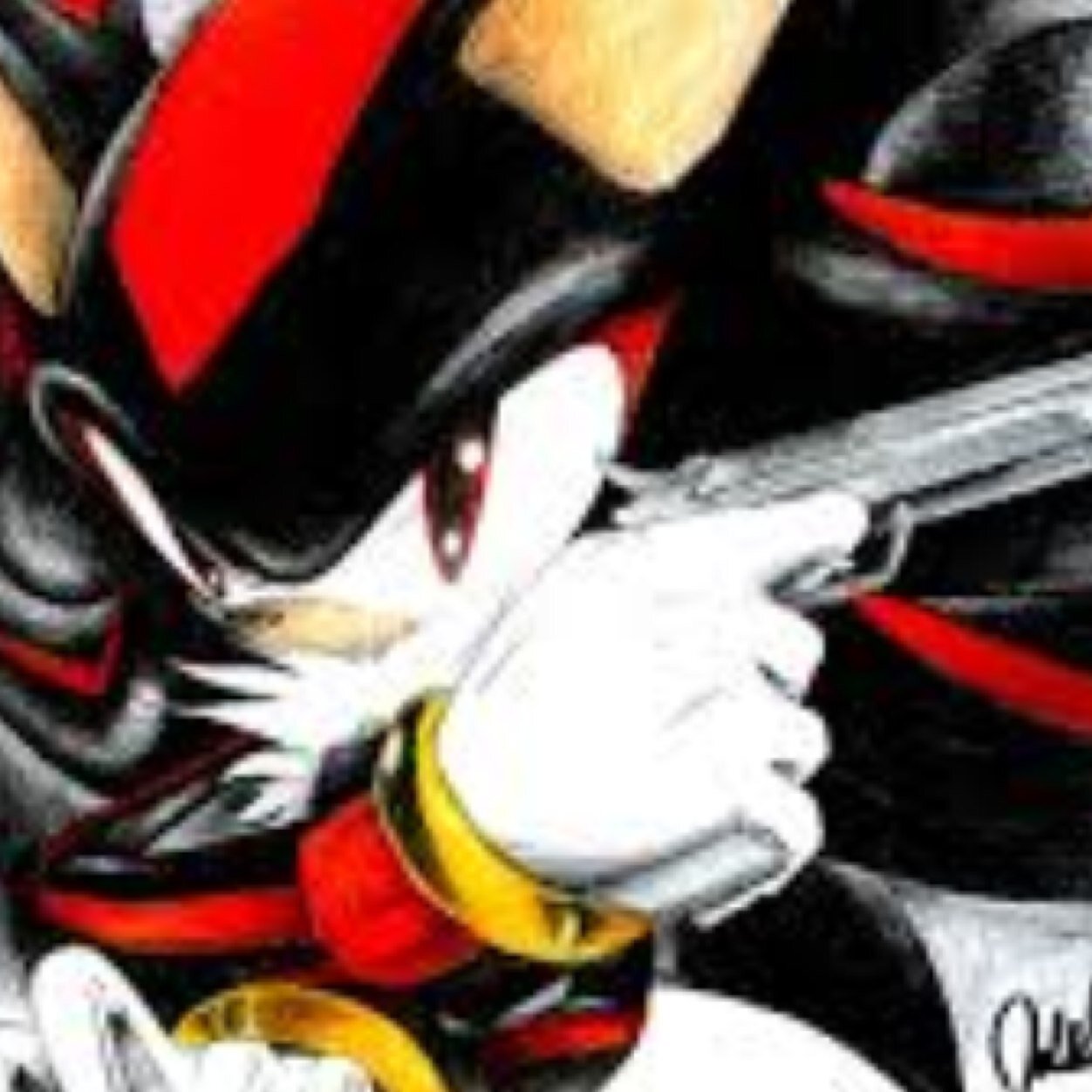 Im shadow the hedgehog, the ultiment life form, nothings diffrent.. I guess...  #single