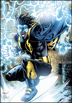 Im a bangbaby from dakota im with the titans now cleaning up evil i am TATIC SHOCK man i always wanted to do that