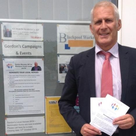 gordonsheroes's profile picture. Gordon's Local Heroes: your opportunity to nominate someone who deserves to be recognised for the good that they do in our community in Blackpool South.