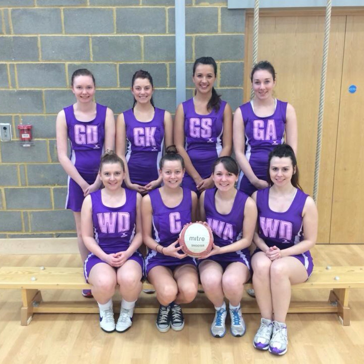 We are Bishop Grosseteste University Netball Team! President - Christina Bullock Social sec / coach - Lizzie Over. Treasurer - Hollie Atkin.