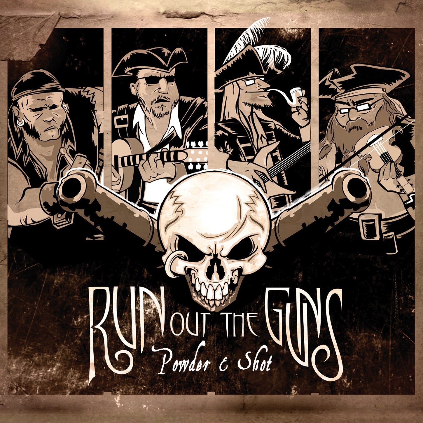 Run Out The Guns are an acoustic lineup described as a Folk, Country, Blues, Irish, Rock, Punk Mash Up! Real music played on real instruments by odd blokes!