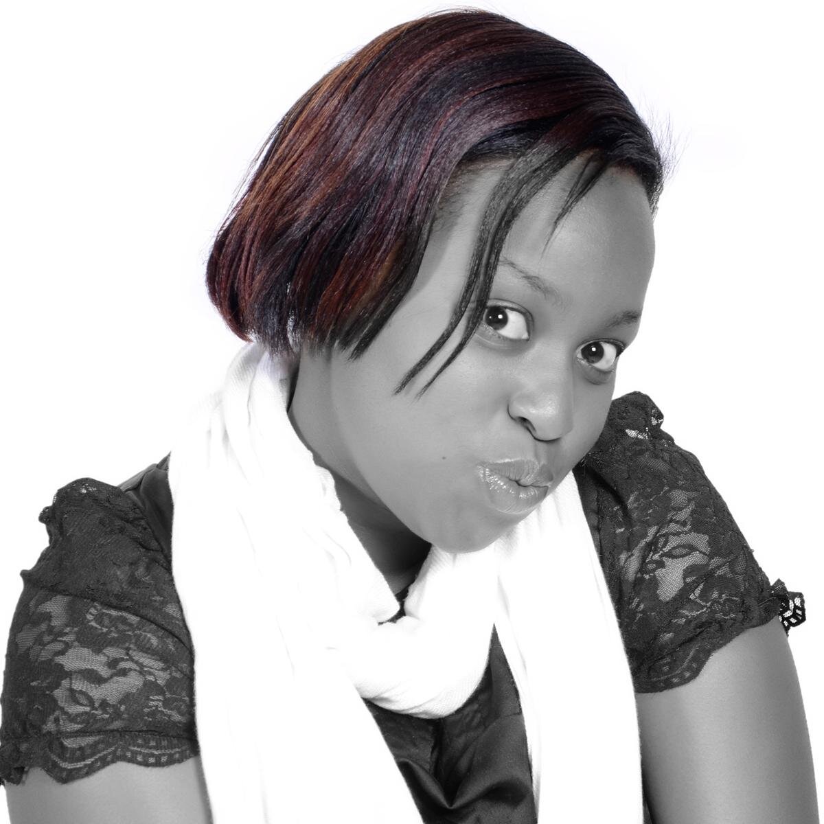 An Actress in Tahidi High who deals with PR and branding,Marketing, video shoots and photography.