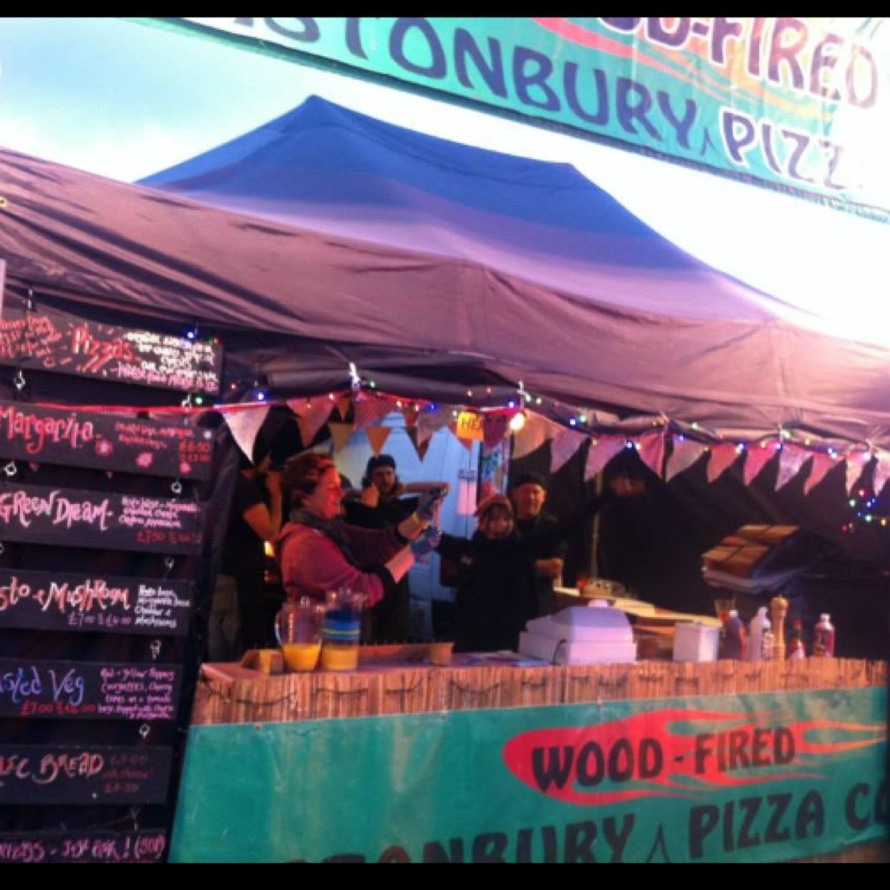 GlastoPizzaCo's profile picture. Glastonbury Wood-Fired Pizza Co aim to provide all your five senses with locally sourced ingredients, travelling across the country to cater events & festivals.