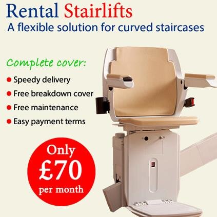 We've helped customers with mobility issues for many years, and supply all types of rental stairlifts, from a straight stairlift to a curved model.