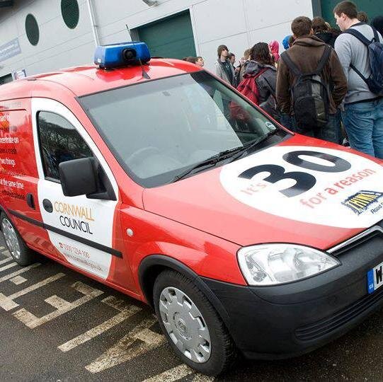 Cornwall Fire and Rescue Service Prevention, Protection & Road Safety Team. Working together to make Cornwall's roads safer.