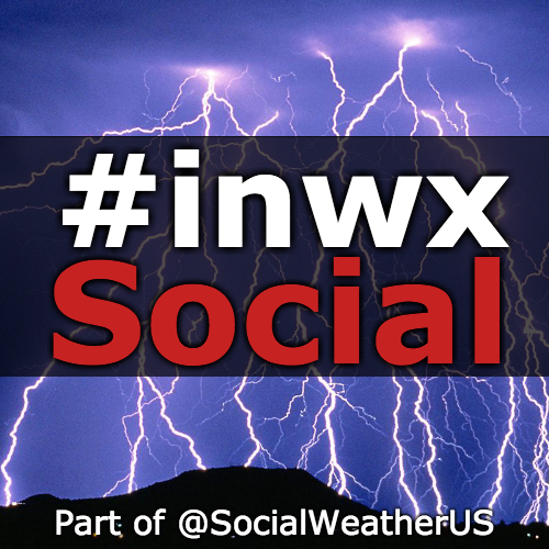 User reported, user contributed. Send Indiana Weather reports using #inwx! Follow @inwxSocial to keep up with current Indiana weather! Part of @SocialWeatherUS.