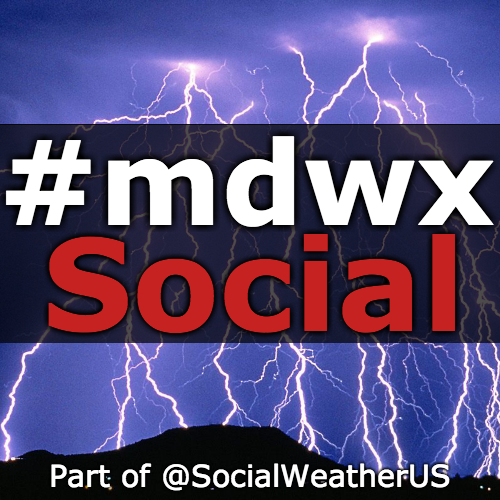 User reported, user contributed. Send Maryland Weather reports using #mdwx! Follow @mdwxSocial to keep up with current MD weather! Part of @SocialWeatherUS.