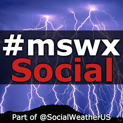 User reported, user contributed. Send Mississippi Weather reports using #mswx! Follow @mswxSocial to keep up with current MS weather! Part of @SocialWeatherUS.