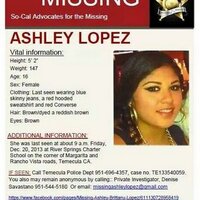 Missing Ashley Lopez(@MissingAshley) 's Twitter Profile Photo