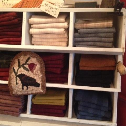 Although our retail quilt shop has closed, Jeni Gaston is continuing her design business here!  Visit The Painted Cupboard for her beautiful wools!!