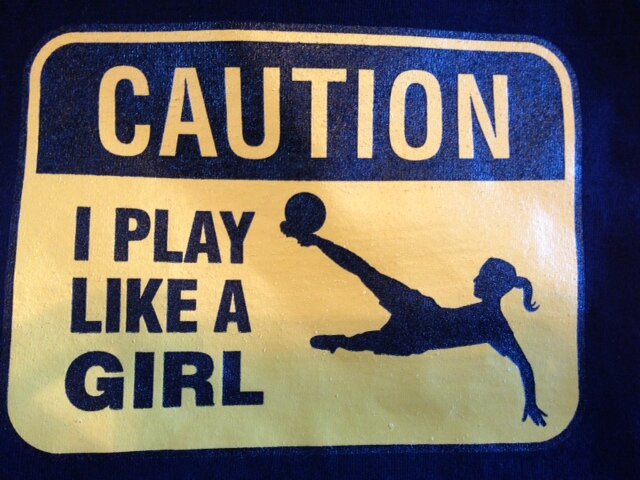 Casual apparel designed for the girls who fell in love with the game and play harder than anyone else! Encouraging girls who love sports to continue to play.