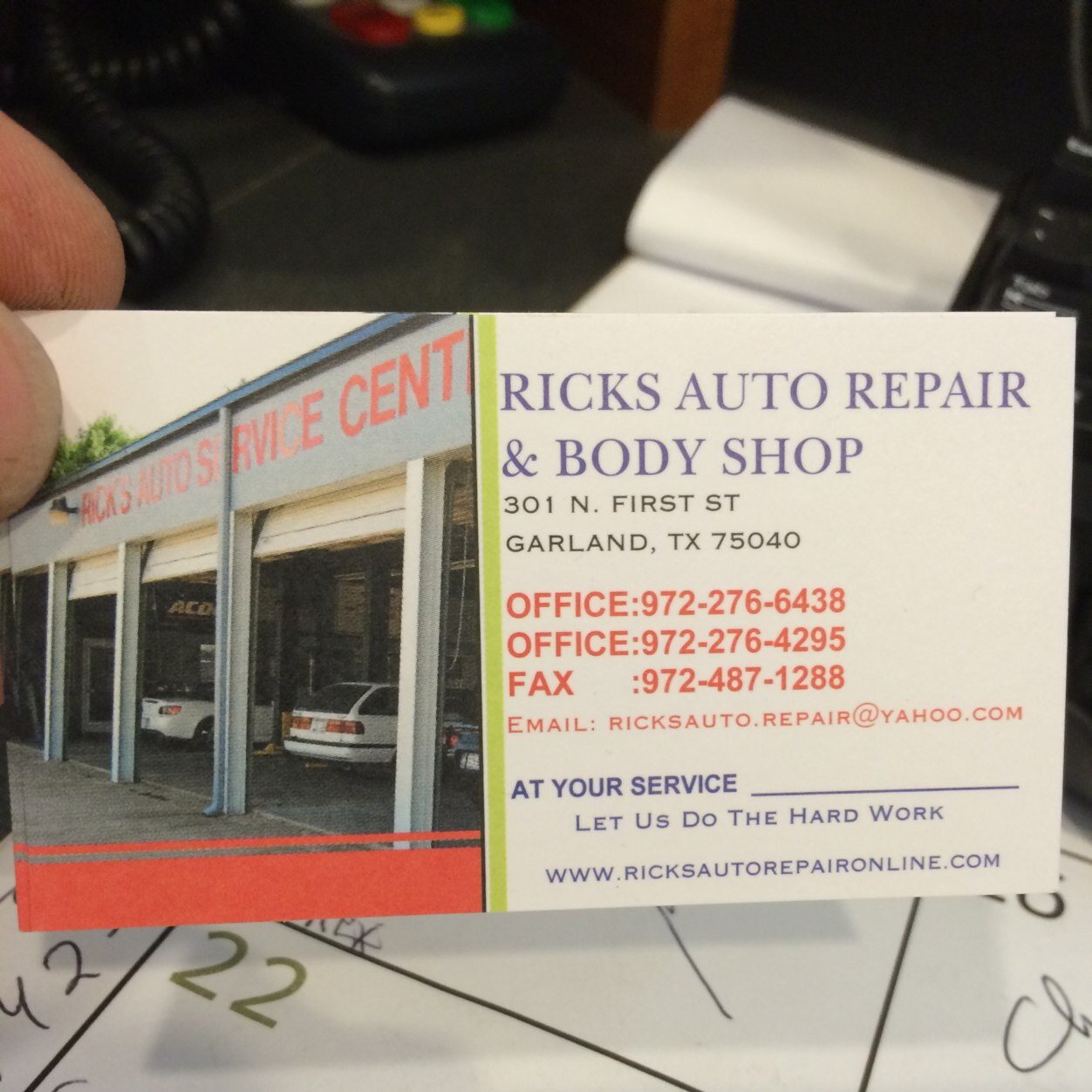 Rick's Auto Service is the Best