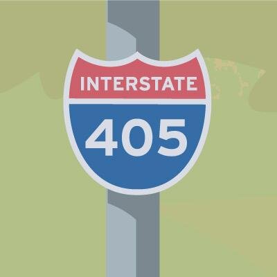 I-405 Sepulveda Pass Improvements Project. Please follow #405Official for official project updates. For traffic information, visit http://t.co/hoCcWhNbfL.