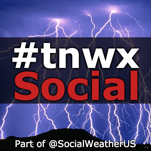 User reported, user contributed. Send Tennessee Weather reports using #tnwx! Follow @tnwxSocial to keep up with current TN weather! Part of @SocialWeatherUS.