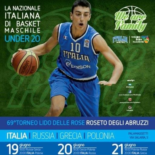 69° Trofeo Lido delle Rose - Italia, Grecia, Polonia, Russia, PalaMaggetti di Roseto, 19-20-21 giugno 2014