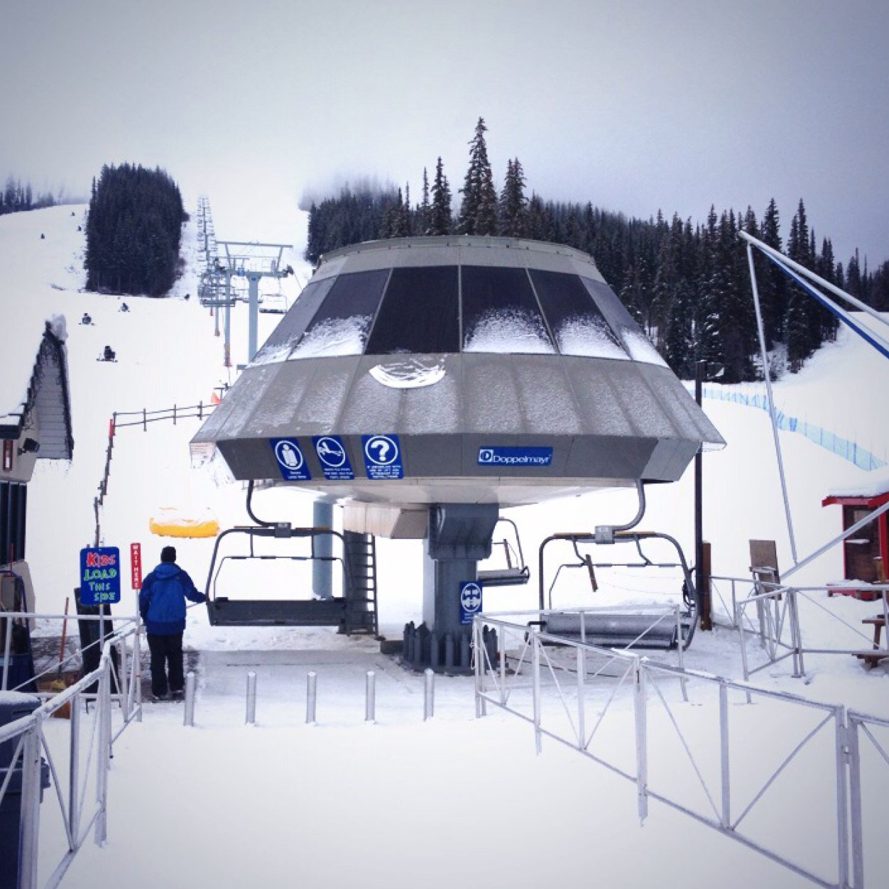 When heaven gets snow, I'll ski there too.