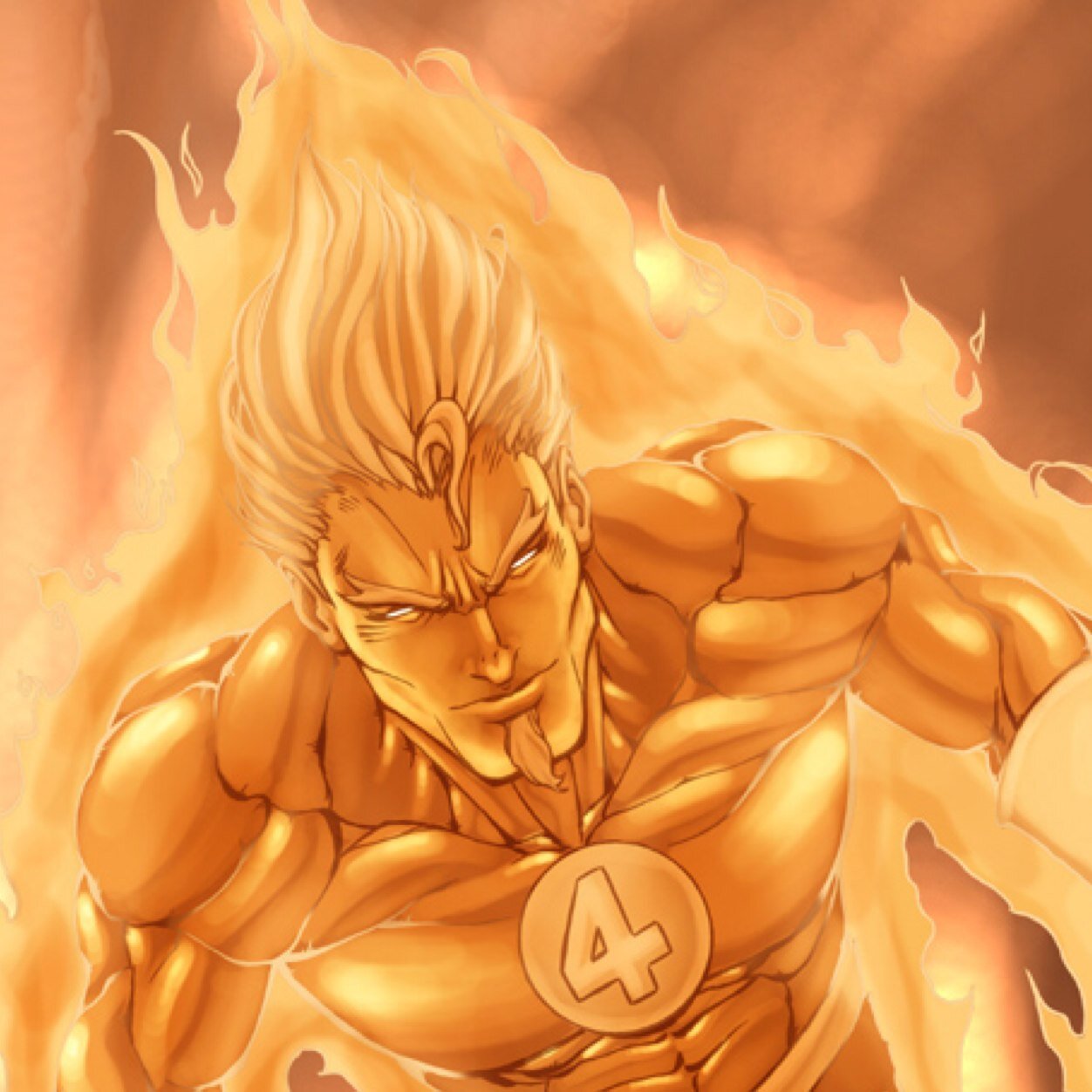 Huh? You talking to me? Shouldn't you know who I am? I'm Johnny Storm! Hot-Head and only lively person of the Fantastic Four! Flame on! #MarvelRP [616]
