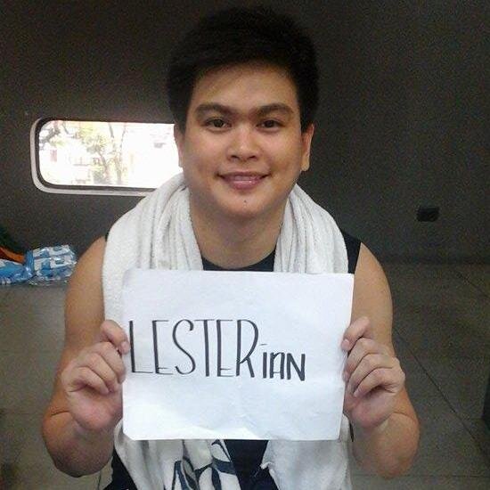 Lester Andrew F. Alvarez official fans club #LESTERIAN since day one :) follow us on IG @lesterian09
