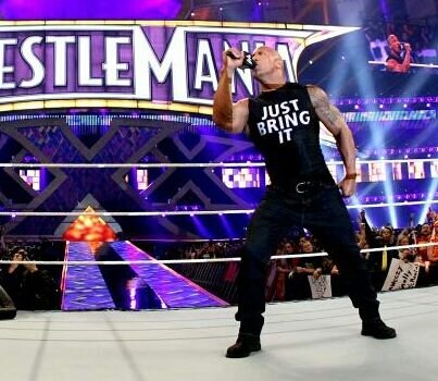 Finally, The Rock has arrived! [RP account; not @TheRock.]