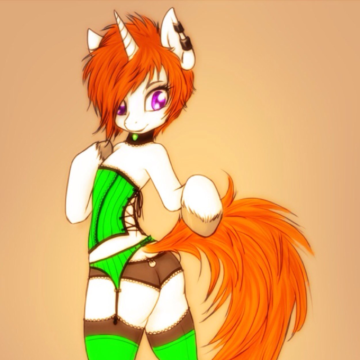 Scientist by day, pinup model by night. Im that pony you read about in Science Weekly, but caught your coltfriend staring at in Playmare.  #RP #R34