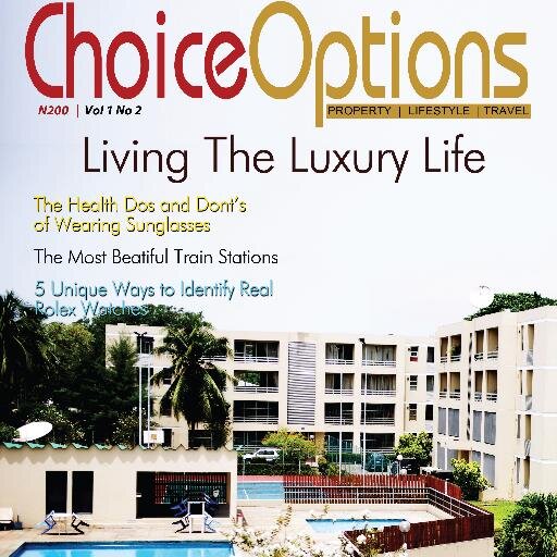 Choice Option Magazine focuses on the finest homes, resorts, interiors, travel, fashion and cars in the world.