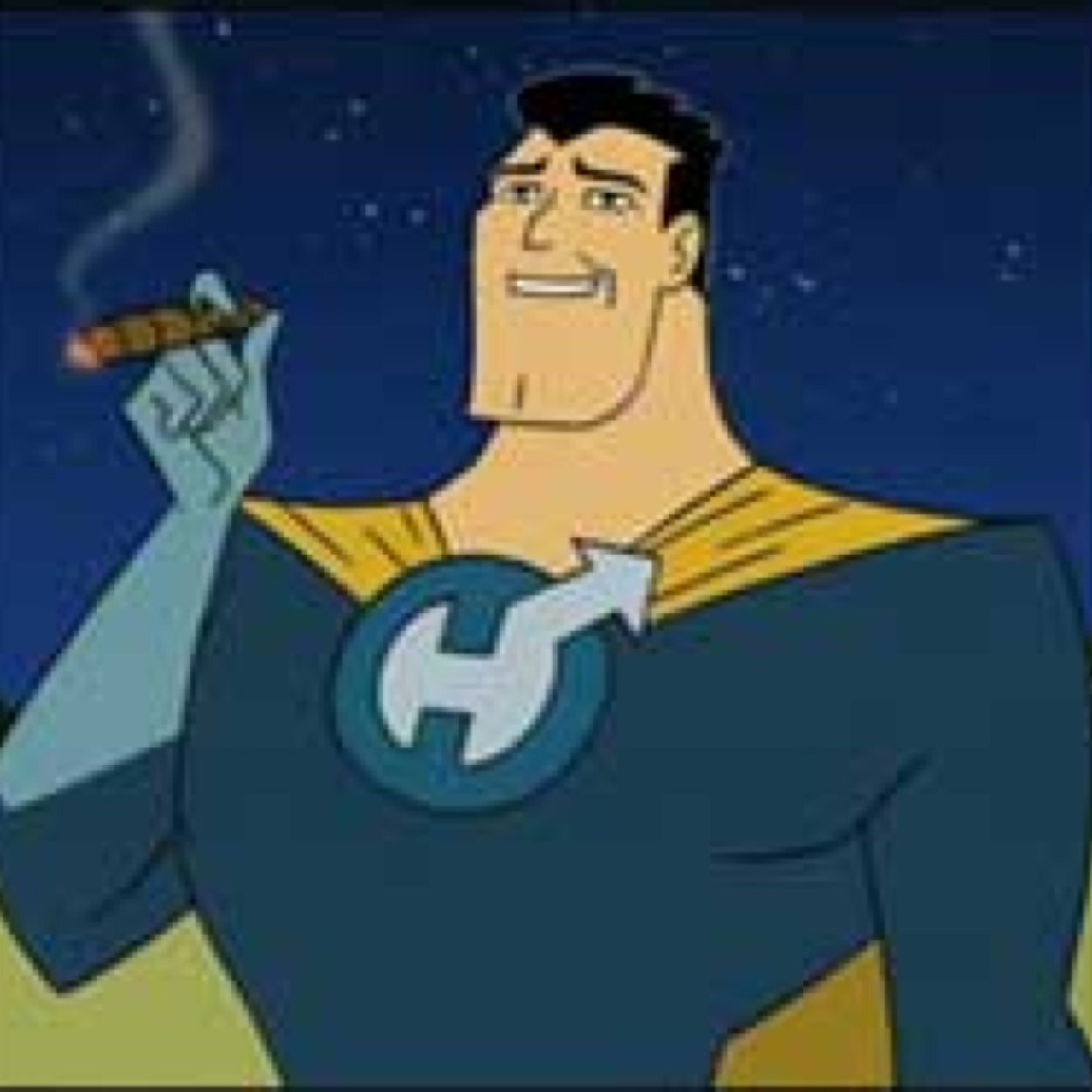 Una clase de super heroe que vino a salvar Twitter.