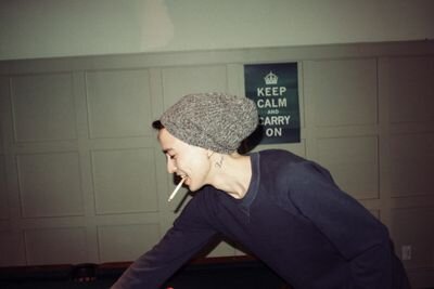 model, photography and cigarette.