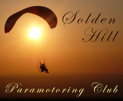 The Club is a small group of friends with a mutual interest in the sport of paramotoring based at Solden Hill