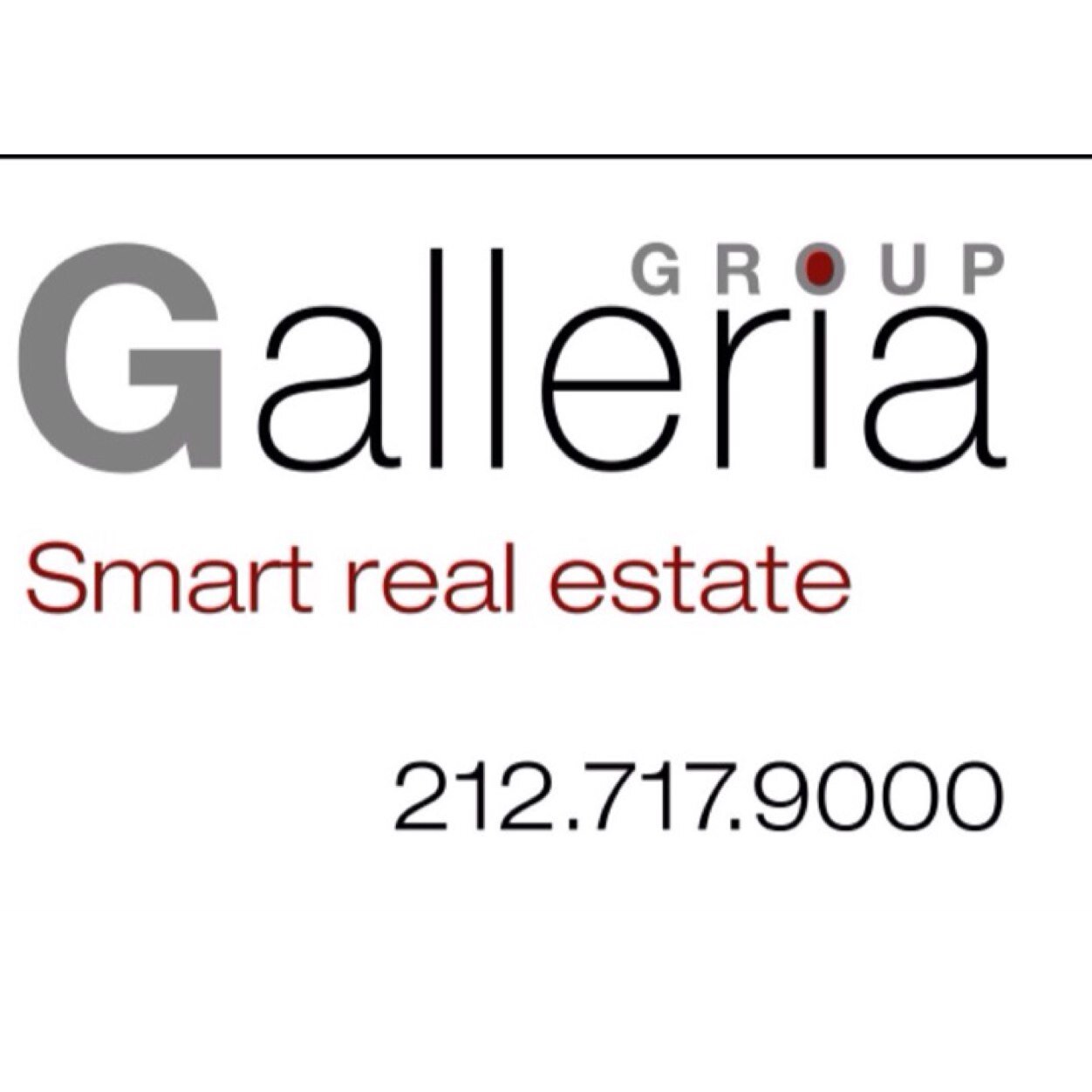 GalleriaGroupNY's profile picture. Galleria Group is a leading New York City-based real estate brokerage firm. Specializing in luxury residential sales/rentals, as well as commercial spaces.