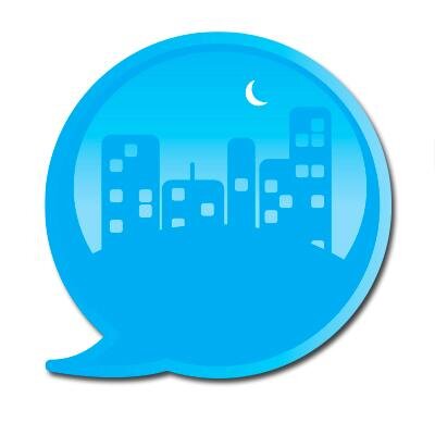 TalkNightlife's profile picture. Formerly a nightlife website. Now just a static website with a message.
