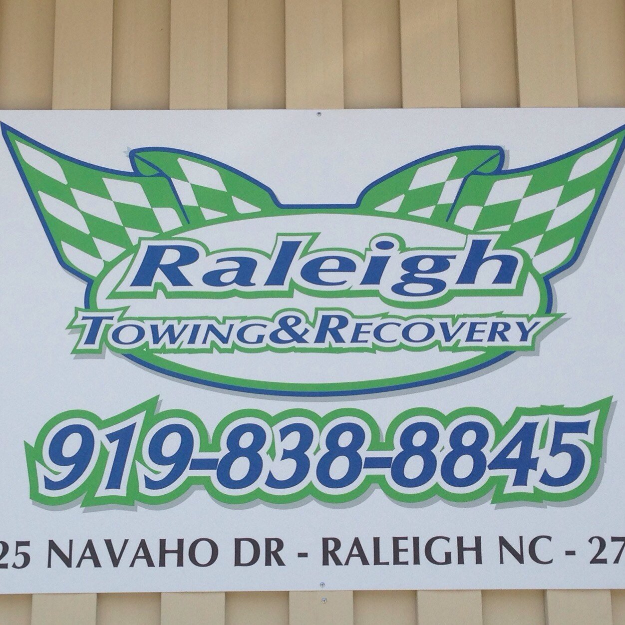 Full service towing and recovery specialists servicing the Raleigh and surrounding areas for over 14 years. Call 919-838-8845, website coming soon!