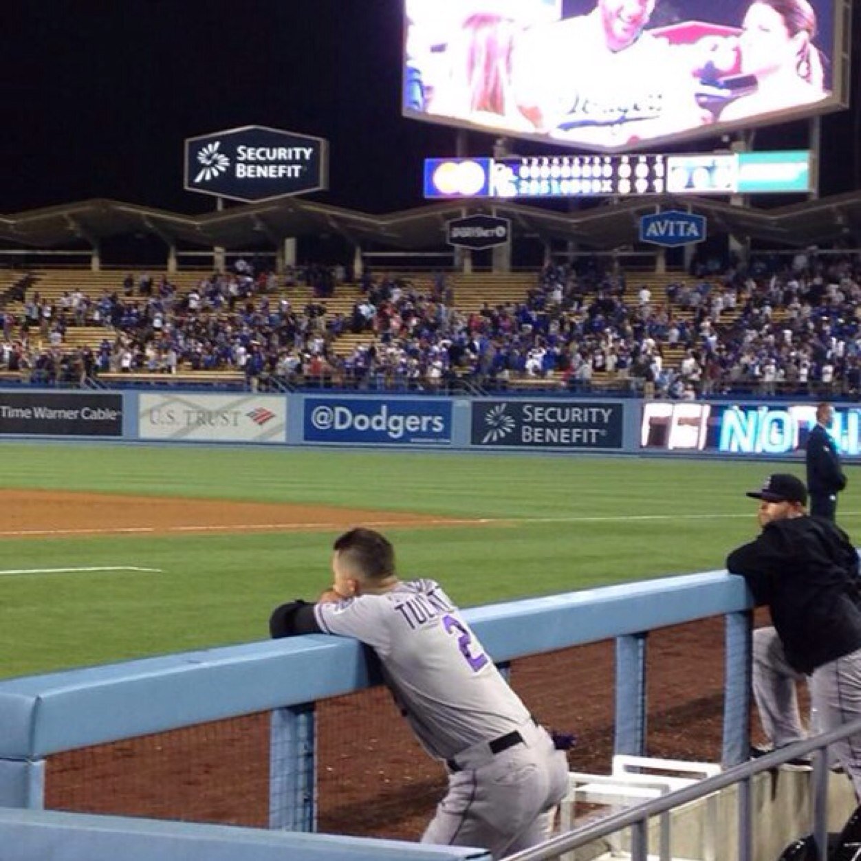 Just your average, diehard baseball fan.