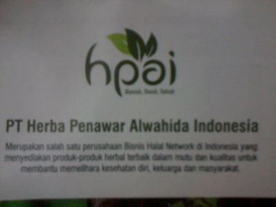 HPAI menyediakan PRODUK HERBAL yang terjamin HALAL dan memiliki kualitas terbaik. distributor sms/wa: 085287191278