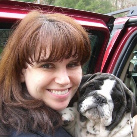 Bulldog Mom and Home Baker.