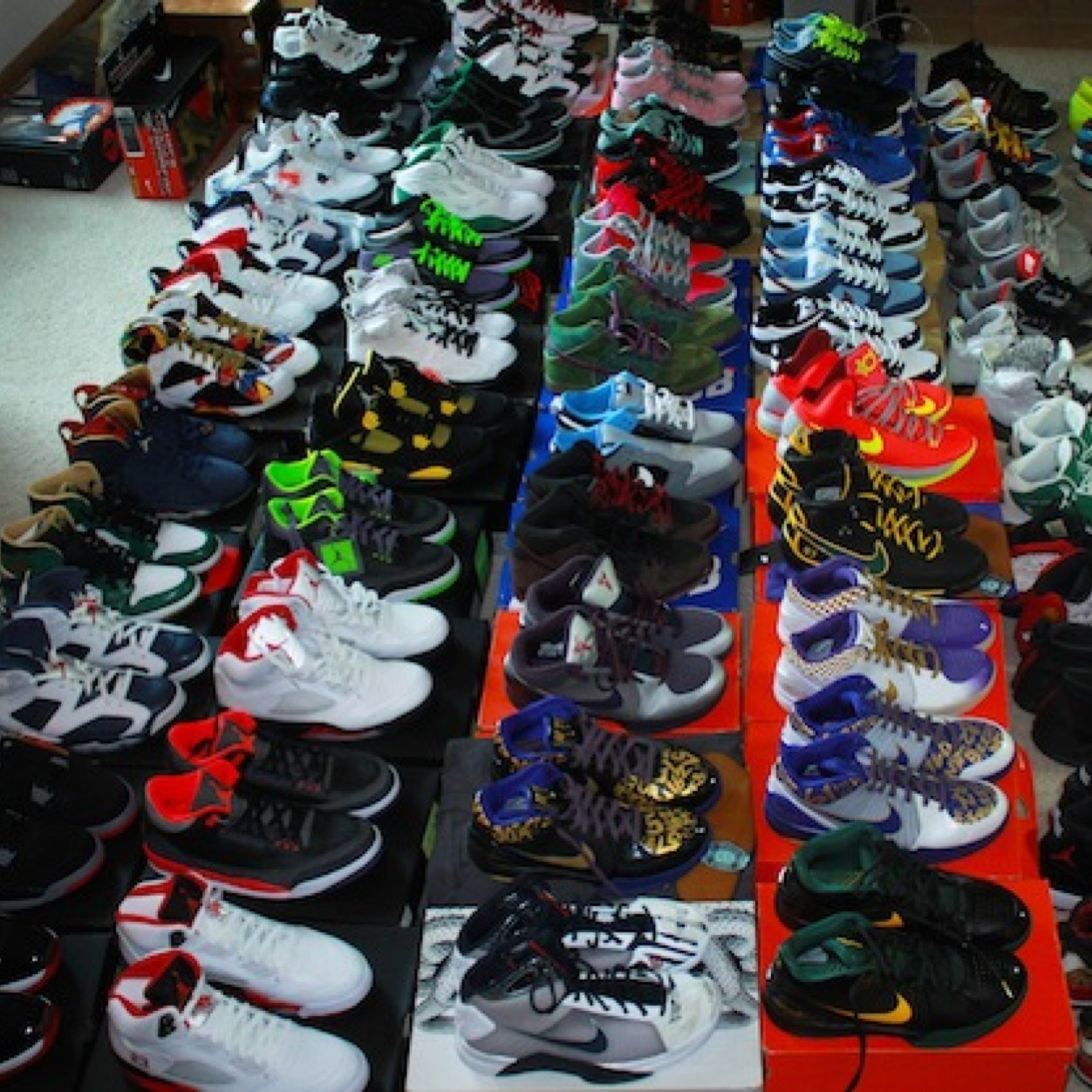 The best sneakers. From Jordans to Nike to Lebrons, all dope shoes are found here! We do not own any of the pictures posted.